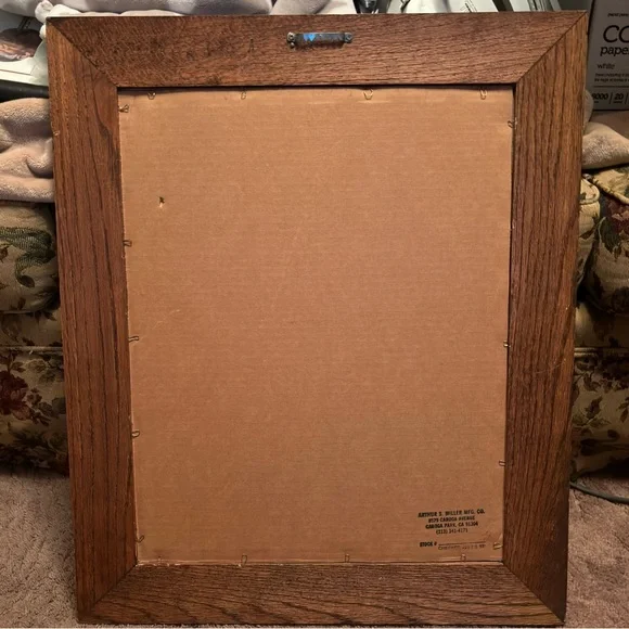 VTG “Powder Face, by American artist Charles Marion Russell. 21X25” Artwork